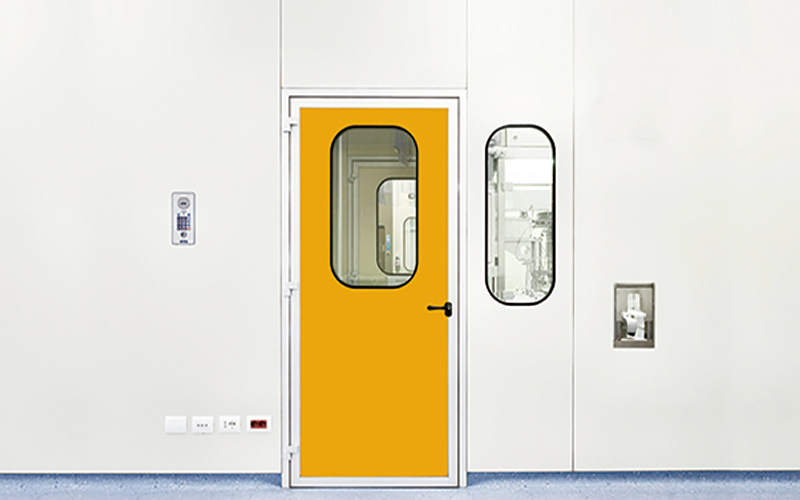 शुभचिंतक क्लीनरूम एल्यूमीनियम प्रोफाइल साफ कमरे के दरवाजे।