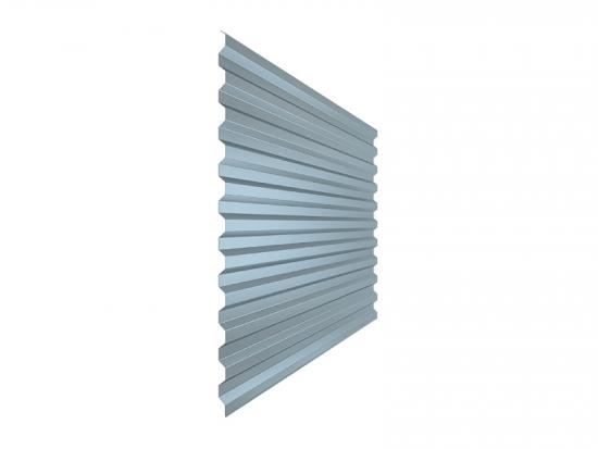 अस्तर पैनलों के लिए W15 आंतरिक नालीदार धातु दीवार पैनल