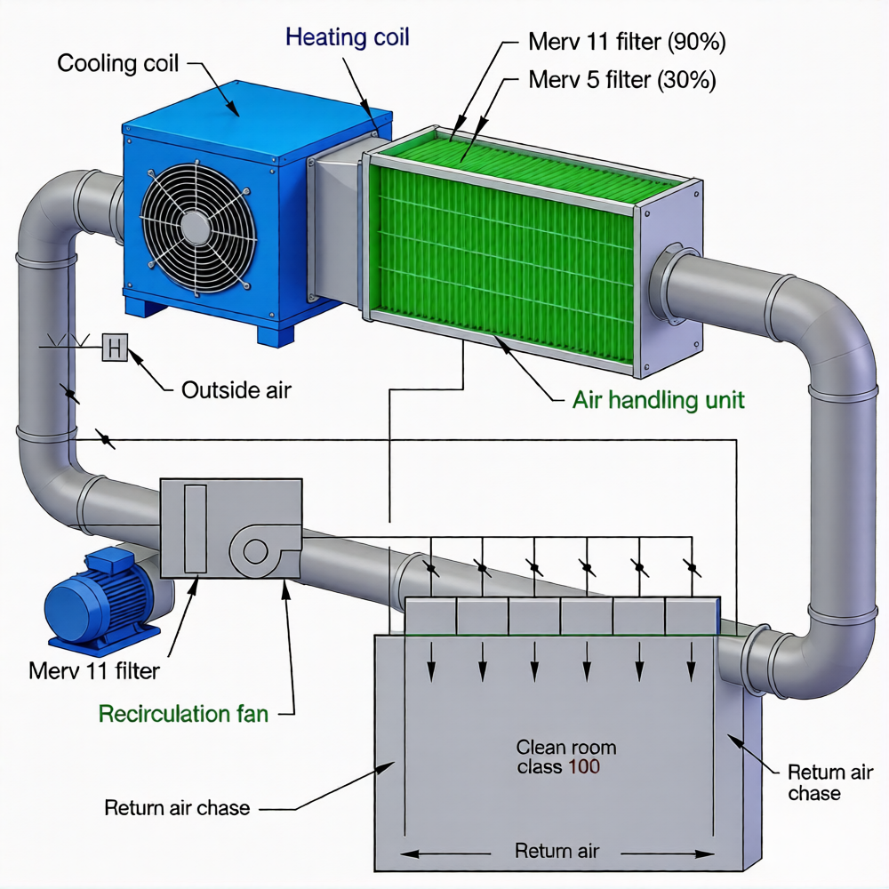 क्लीनरूम डिज़ाइन: विशेषज्ञता समाधान और 10 कदम दर कदम गाइड